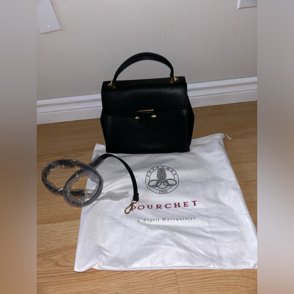 brand new Maison Pourchet bag , real leather